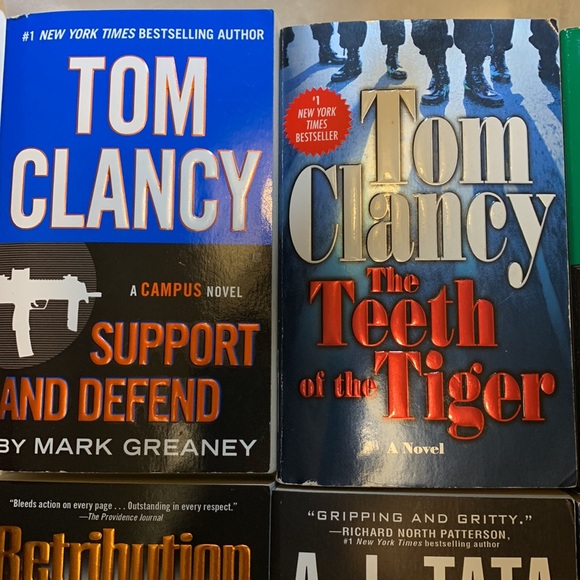 Thriller. You choose any 3 action books - Picture 2 of 5